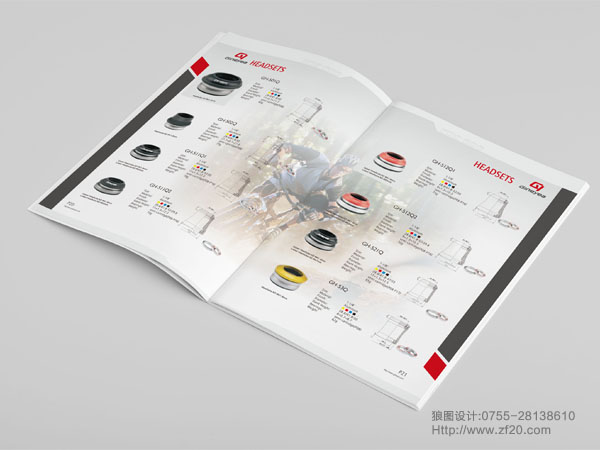 民治景晔五金产品画册设计